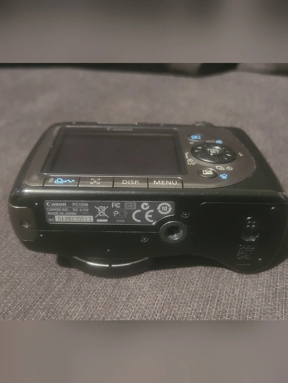 Canon PowerShot SX100 IS Compact Camera 8MP 10x Zoom 2.5in Screen Black